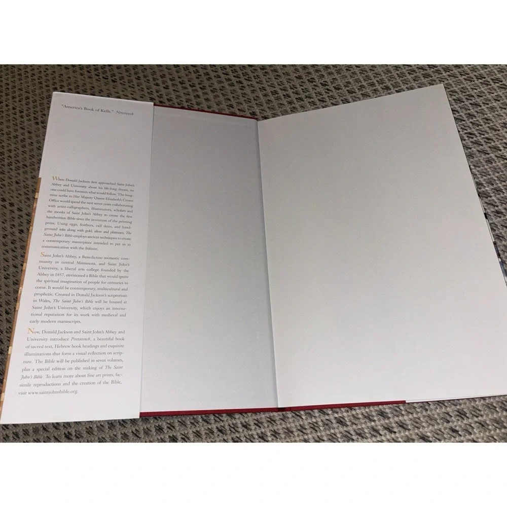 Pentateuch: The Saint John's Bible Handwritten & Illuminated by Donald Jackson